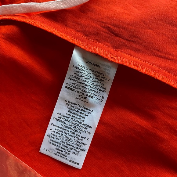 NWT Tory Burch wrap midi skirt red - Picture 5 of 7